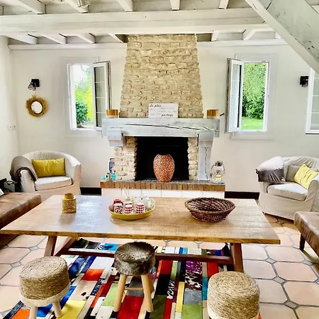 4 Mn De La Et Cabourg, Cheminée, Table De Ping Pong, Balançoire Casa de Férias