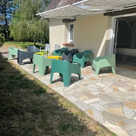 4 Mn De La Et Cabourg, Cheminee, Table De Ping Pong, Balancoire Varaville