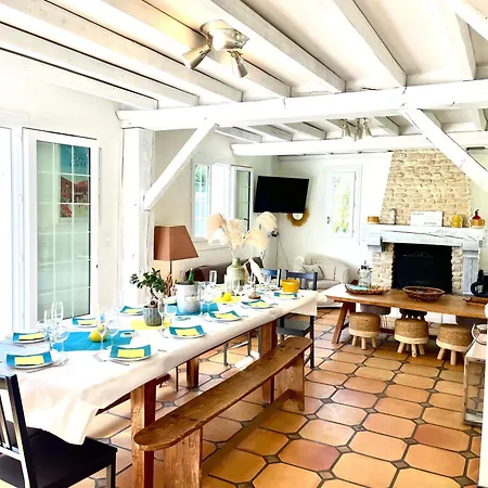 4 Mn De La Et Cabourg, Piscine, Cheminee, Table De Ping Pong, Balancoire