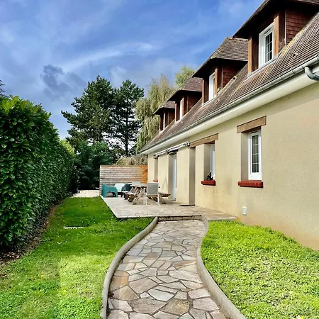 4 Mn De La Et Cabourg, Piscine, Cheminee, Table De Ping Pong, Balancoire Tatil Evi Varaville