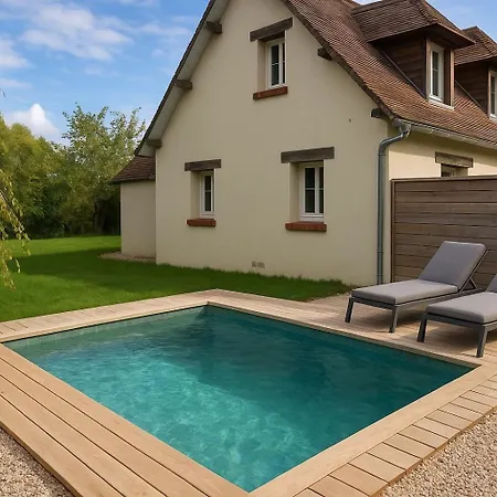 4 Mn De La Et Cabourg, Cheminée, Table De Ping Pong, Balançoire Casa de Férias Varaville