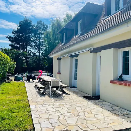 4 Mn De La Et Cabourg, Piscine, Cheminee, Table De Ping Pong, Balancoire